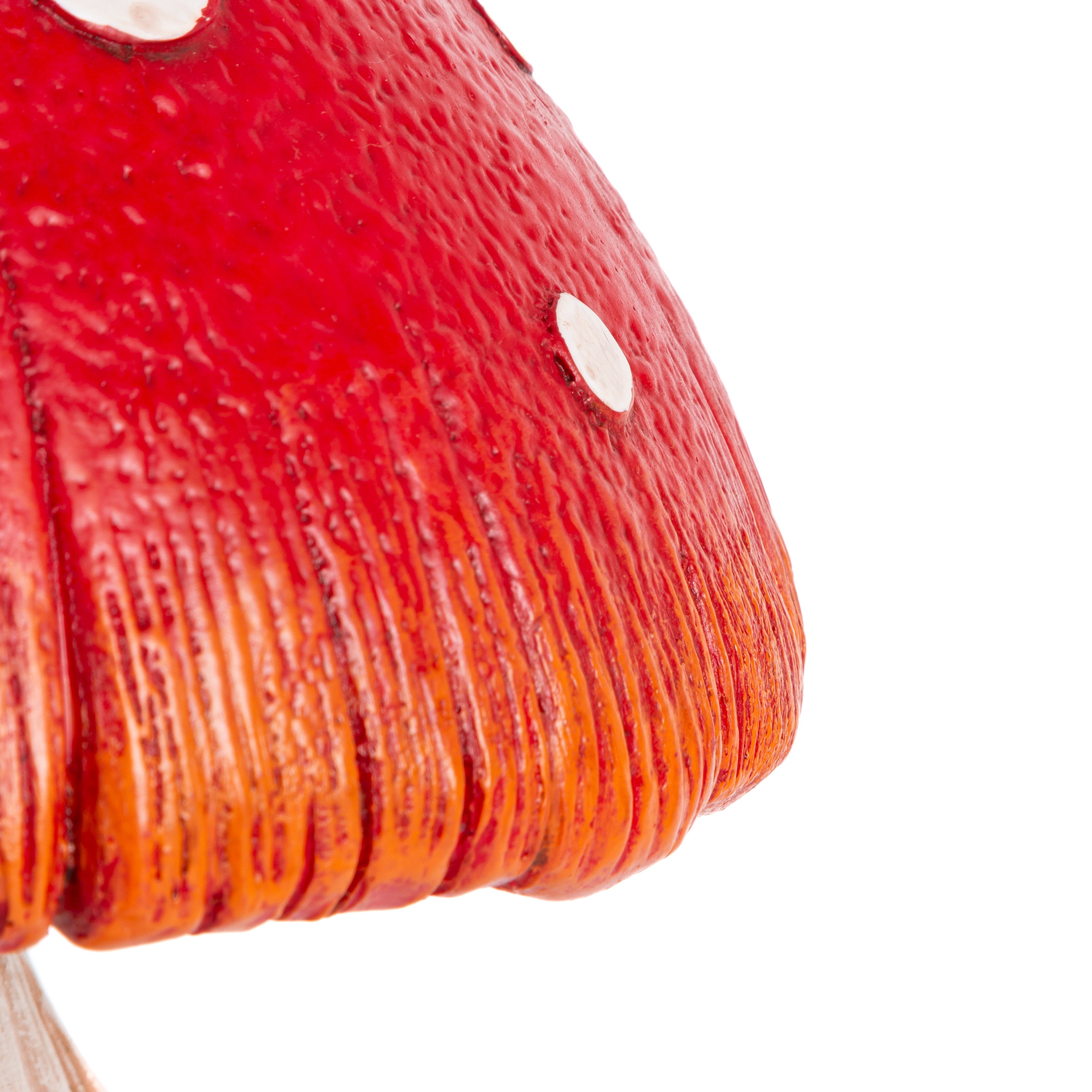 11.81 inch Resin Whimsical Indoor and Outdoor Mushroom Decor